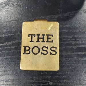 Vintage "The Boss" Money Clip